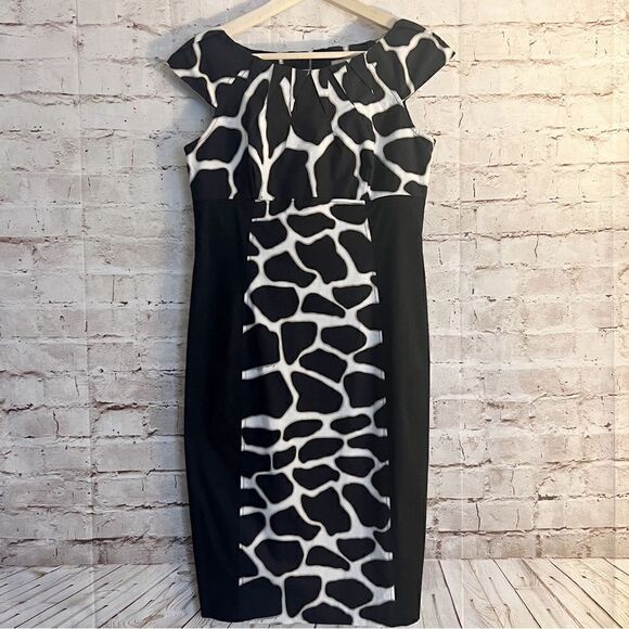 Karen Millen giraffe sheath dress - Picture 1 of 6